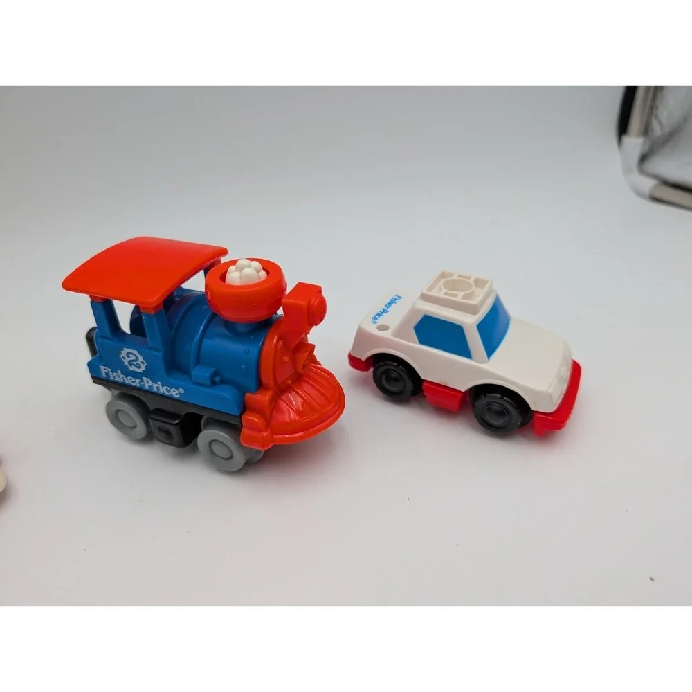 Fisher‎ Price Flip Track Train Airplane Car Vehicle Lot